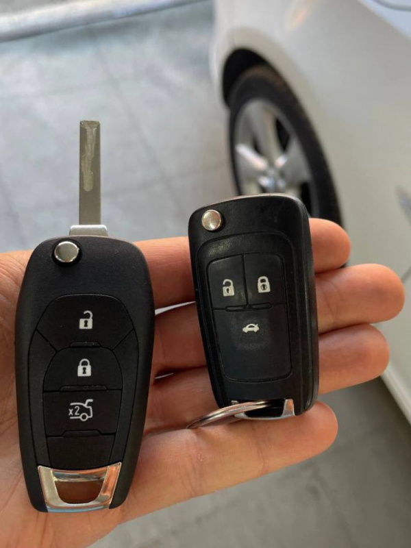 Новые ключи для Opel