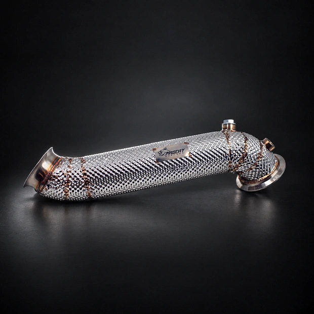 Даунпайп для Mercedes-Benz C, E, GLC m274 Heat Shield