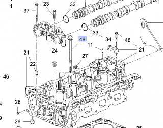 Болты ГБЦ A20NHT LTG 11610687