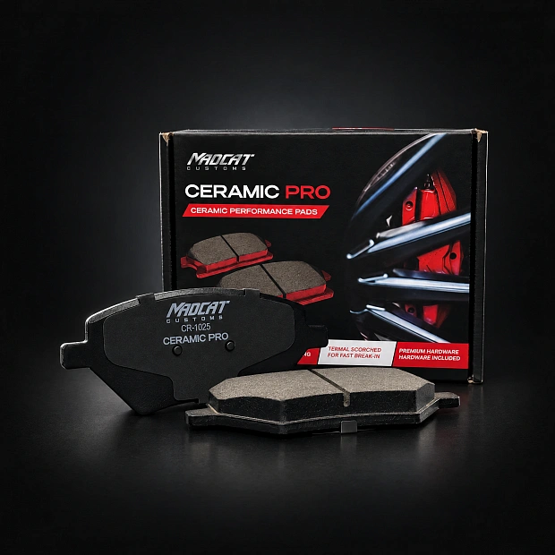 Колодки тормозные Madcat CR-1025 передние Chery Tiggo, Jaecoo J7, Omoda C5, Exeed TX