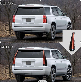 Задние LED фары Chevrolet Tahoe