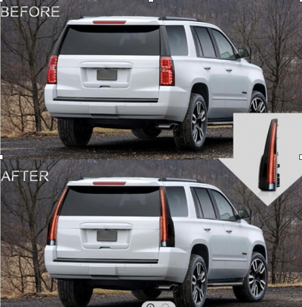 Задние LED фары Chevrolet Tahoe