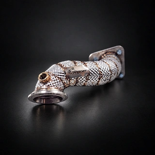 Даунпайп A16LET Heat Shield