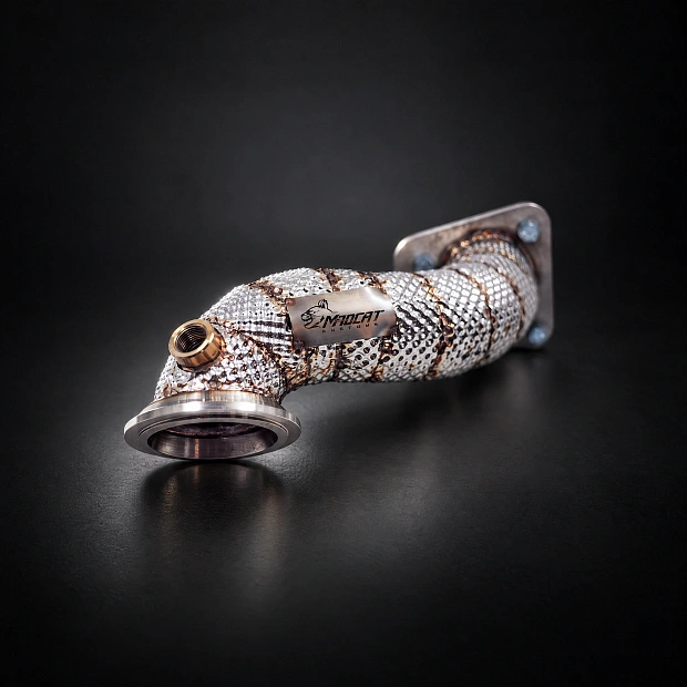 Даунпайп A16LET Heat Shield